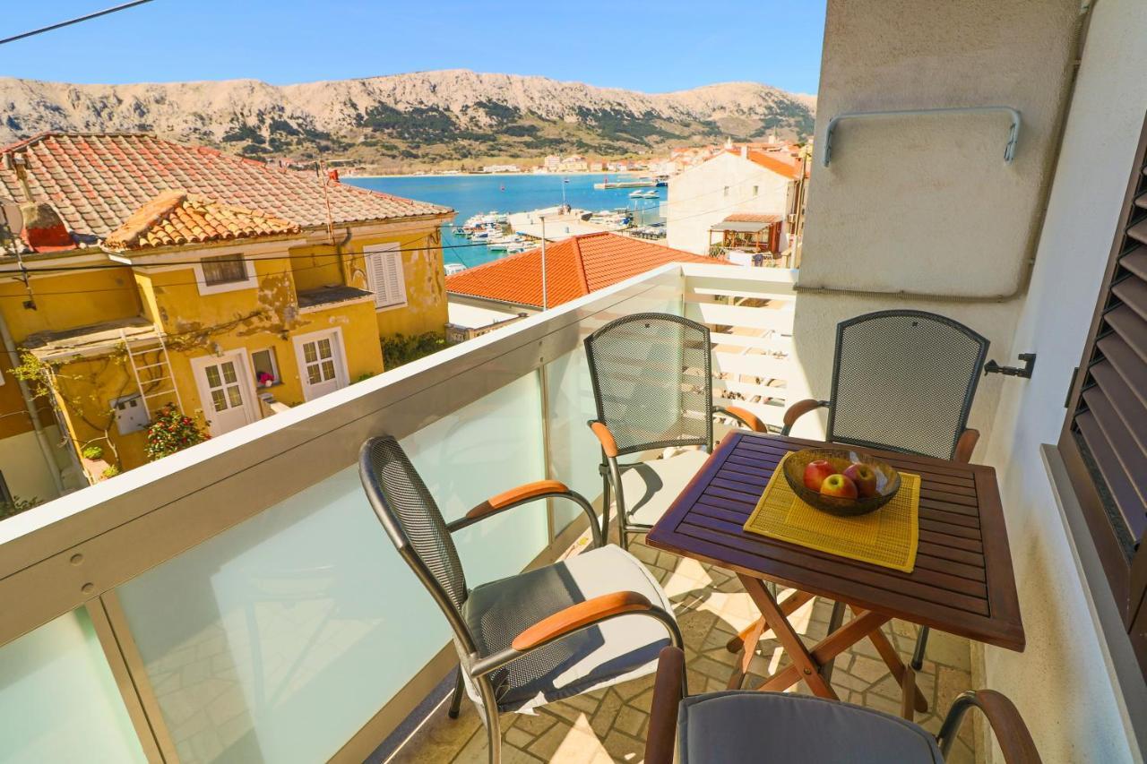 Apartment Mario With Terrace And Sea View Baška Extérieur photo