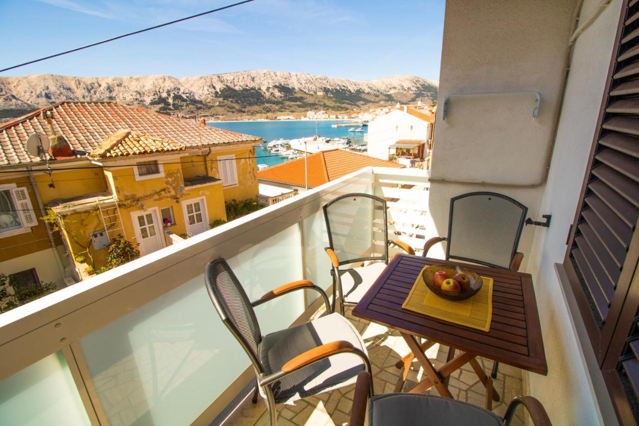 Apartment Mario With Terrace And Sea View Baška Extérieur photo